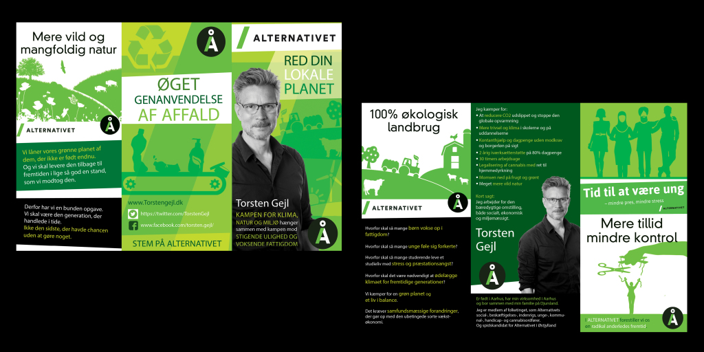 Campaign for the Danish political party Alternativet
