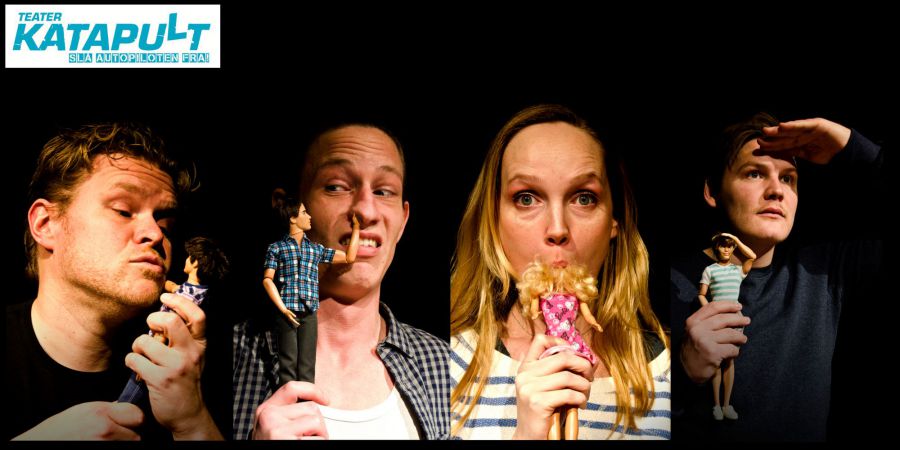 Theater, troels trier, acting, actors, portrait, barbie, teater Katapult, famous, dolls